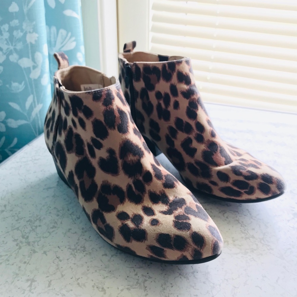 Cheetah Print Booties 🐆
